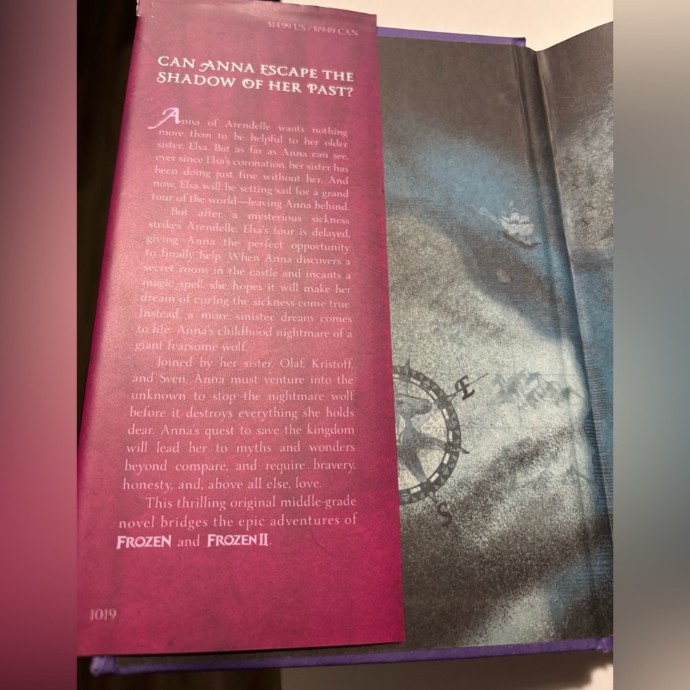 Disney Frozen II Hardcover Book Forest of Shadows - Picture 3 of 3